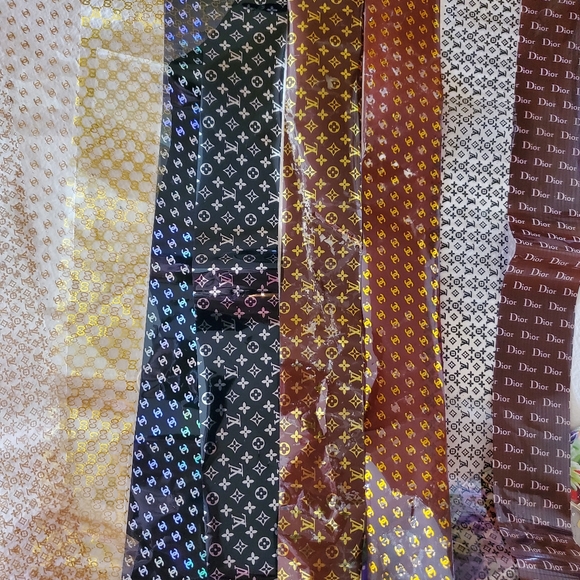 10 x Straps of Nail Stickers - Picture 1 of 1